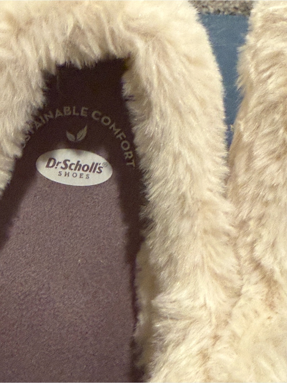 NEW Dr. Scholl's Leopard Print Faux-Fur Slip-Ons - Brown/Cream - Picture 4 of 6